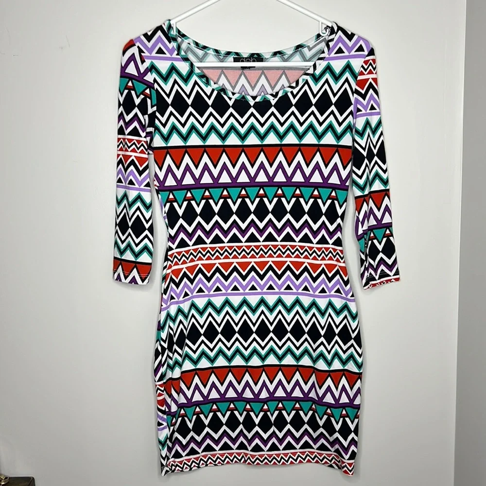 Deb dress - size small. 3/4 sleeves. Soft, stretch material. - Picture 1 of 4